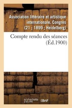 portada Compte Rendu Des Séances (en Francés)