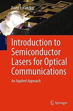 portada Introduction to Semiconductor Lasers for Optical Communications: An Applied Approach (en Inglés)