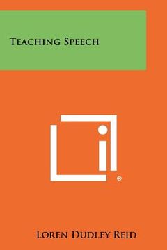 portada teaching speech (en Inglés)