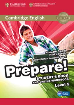 portada Cambridge English Prepare! Level 5 Student's Book and Online Workbook (in English)