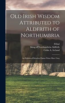 portada Old Irish Wisdom Attributed to Aldfrith of Northumbria: An Edition of Bríathra Flainn Fhína Maic Ossu (en Inglés)