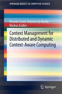 portada context management for distributed and dynamic context-aware computing