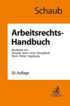 portada Arbeitsrechts-Handbuch (en Alemán)
