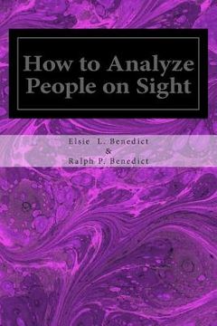 portada How to Analyze People on Sight (en Inglés)