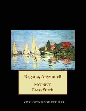 portada Regatta, Argenteuil: Monet cross stitch pattern (in English)