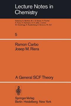 portada a general scf theory (in English)