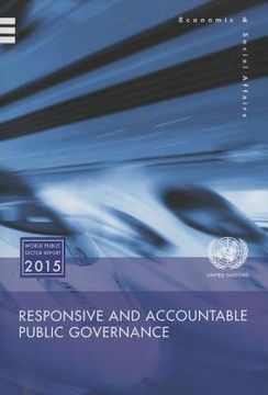 portada World Public Sector Report 2015: Responsive and Accountable Public Governance (en Inglés)