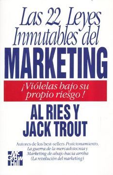 portada Las 22 Leyes Inmutables del Marketing (in Spanish)
