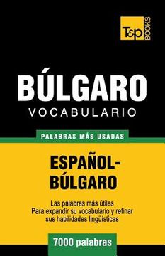 portada Vocabulario español-búlgaro - 7000 palabras más usadas (in Spanish)
