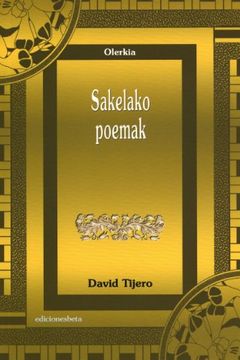 portada Sakelako Poemak (en Euskera)