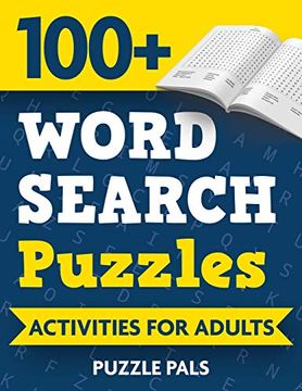 portada 100+ Word Search Puzzles: Activities for Adults (in English)