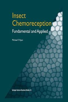 portada Insect Chemoreception: Fundamental and Applied (en Inglés)