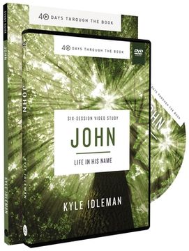 portada John Study Guide With Dvd: God With us (40 Days Through the Book) (en Inglés)