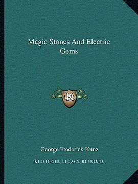 portada magic stones and electric gems (en Inglés)