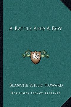 portada a battle and a boy (en Inglés)