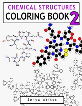 portada Chemical Structures Coloring Book 2 (en Inglés)