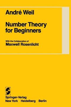 portada number theory for beginners (en Inglés)