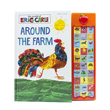 portada World of Eric Carle, Around the Farm 30-Button Sound Book - pi Kids (Play-A-Sound)