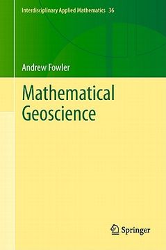 portada mathematical geoscience (en Inglés)