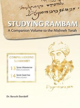 portada Studying Rambam. A Companion Volume to the Mishneh Torah.: Comprehensive Summary Volume 8. 