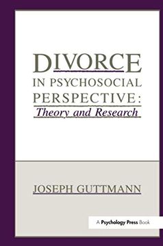 portada Divorce in Psychosocial Perspective: Theory and Research