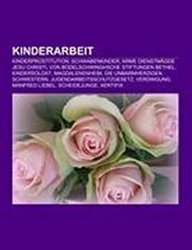 portada Kinderarbeit (in German)