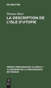 portada La Description de l\ Isle d\ Utopie (in French)