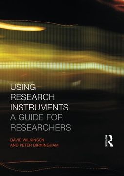 portada Using Research Instruments: A Guide for Researchers (Routledge Study Guides) (Volume 2) 