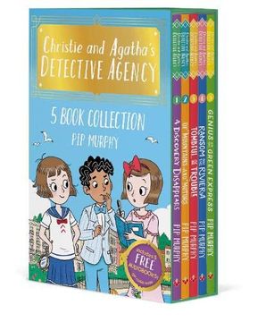 portada Christie and Agatha's Detective Agency 5 Book box set