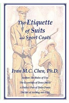 portada the etiquette of suits and sport coats (in English)
