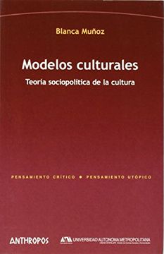 portada Modelos Culturales. Teoría Sociopolítica de la Cultura