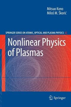 portada nonlinear physics of plasmas (en Inglés)