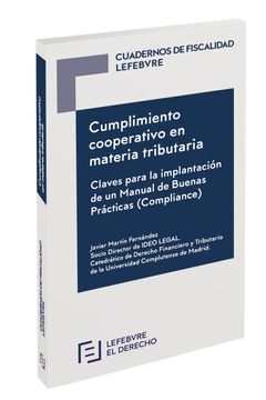 portada Cumplimiento Cooperativo en Materia Tributaria (in Spanish)