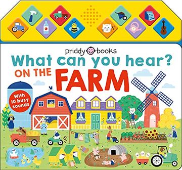 portada What can you Hear: On the Farm (in English)