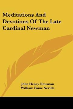 portada meditations and devotions of the late cardinal newman (en Inglés)