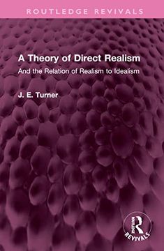 portada A Theory of Direct Realism (Routledge Revivals) (in English)