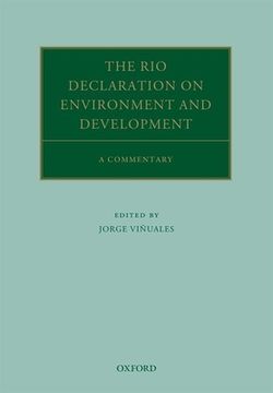 portada The rio Declaration on Environment and Development: A Commentary (Oxford Commentaries on International Law) (en Inglés)