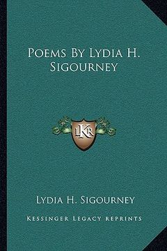 portada poems by lydia h. sigourney (en Inglés)