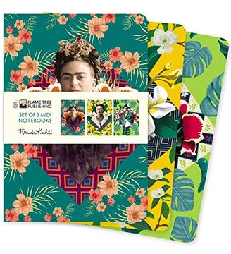 portada Frida Kahlo set of 3 Midi Notebooks (Midi Notebook Collections) (in English)