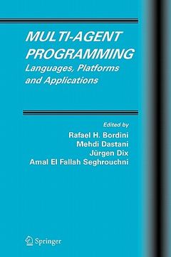 portada multi-agent programming: languages, platforms and applications (in English)