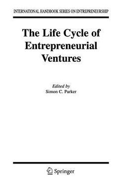 portada the life cycle of entrepreneurial ventures