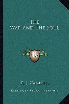 portada the war and the soul (en Inglés)