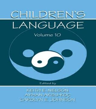 portada children's language: volume 10: developing narrative and discourse competence (en Inglés)