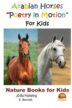 portada Arabian Horses "Poetry in Motion" For Kids
