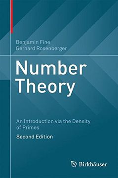 portada Number Theory: An Introduction Via the Density of Primes (en Inglés)