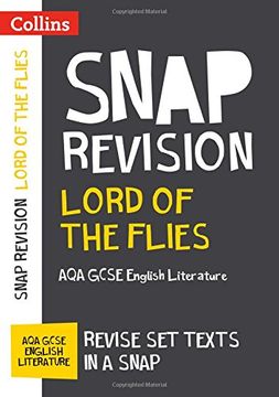 portada Collins Snap Revision Text Guides - Lord of the Flies: Aqa GCSE English Literature (en Inglés)