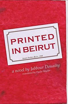portada Printed In Beirut (en Inglés)