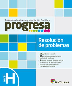 portada Progresa Resolucion de Problemas g. Programa de Refuerzo y Ejercitacio