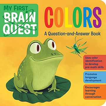 portada My First Brain Quest Colors: A Question-And-Answer Book (en Inglés)