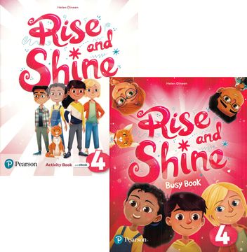 portada Rise and Shine Level 4 Activity Book and Busy Book Pack (Rise & Shine! ) (en Inglés)